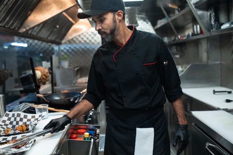 Wing Snob sauce bar catering station