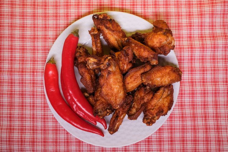 Corporate catering event with Wing Snob wings